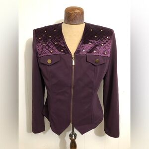 Women’s Burgundy Two Piece Suit. Size 13/11. Like New.